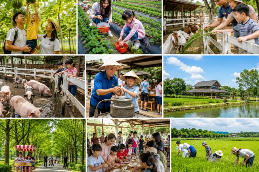 Không gian nông trại xanh mát và các hoạt động đặc sắc tại Cingpu
