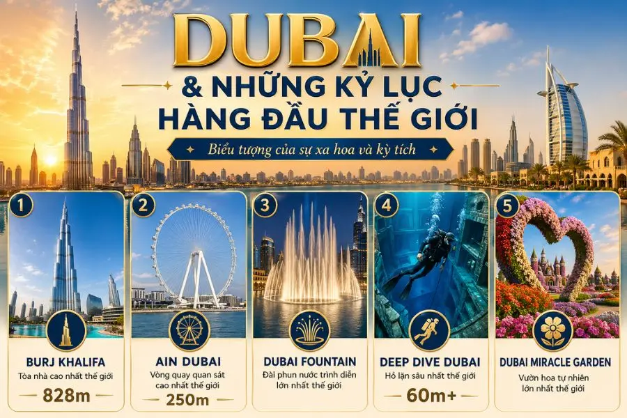 Danh sách các kỷ lục hàng đầu thế giới của Dubai