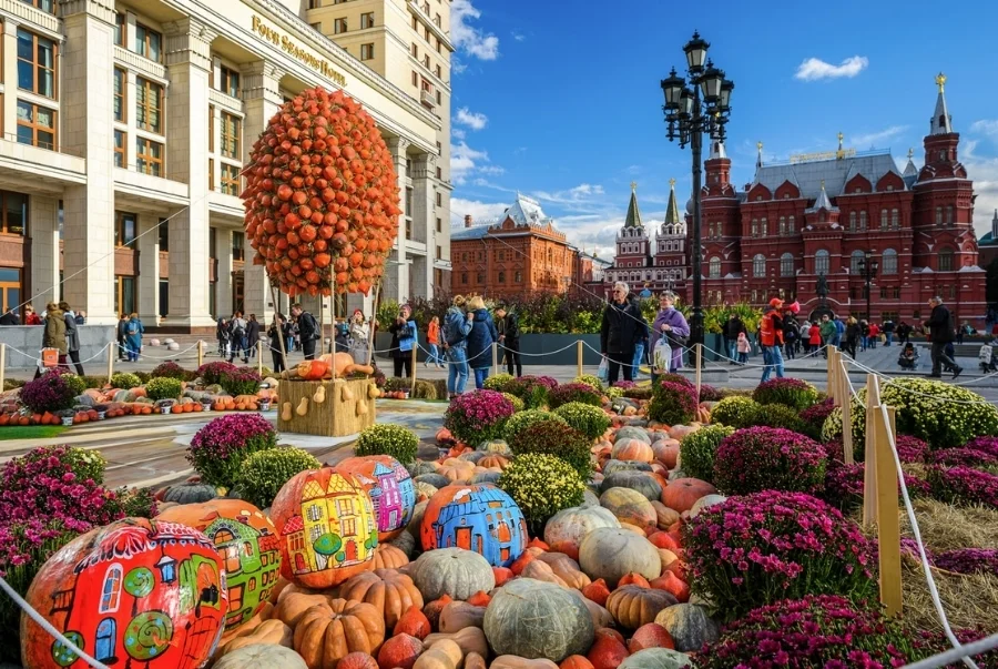 Golden Autumn là lễ hội nhằm tôn vinh nông sản theo mùa và văn hoá ẩm thực