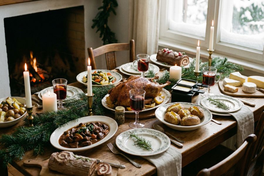 Mùa đông châu Âu sở hữu nền ẩm thực vô cùng phong phú