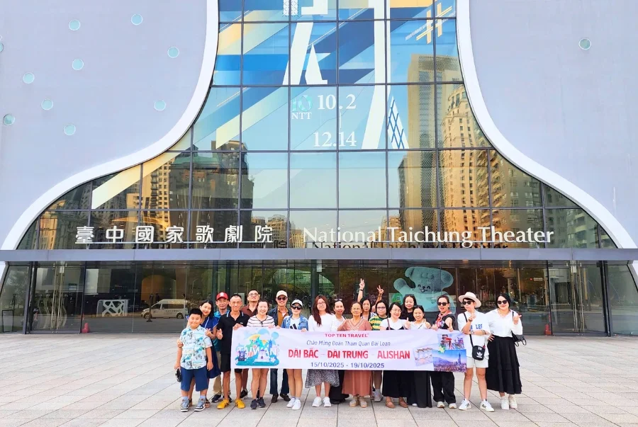 Tour Đài Loan của Top Ten Travel được rất nhiều du khách tin tưởng lựa chọn