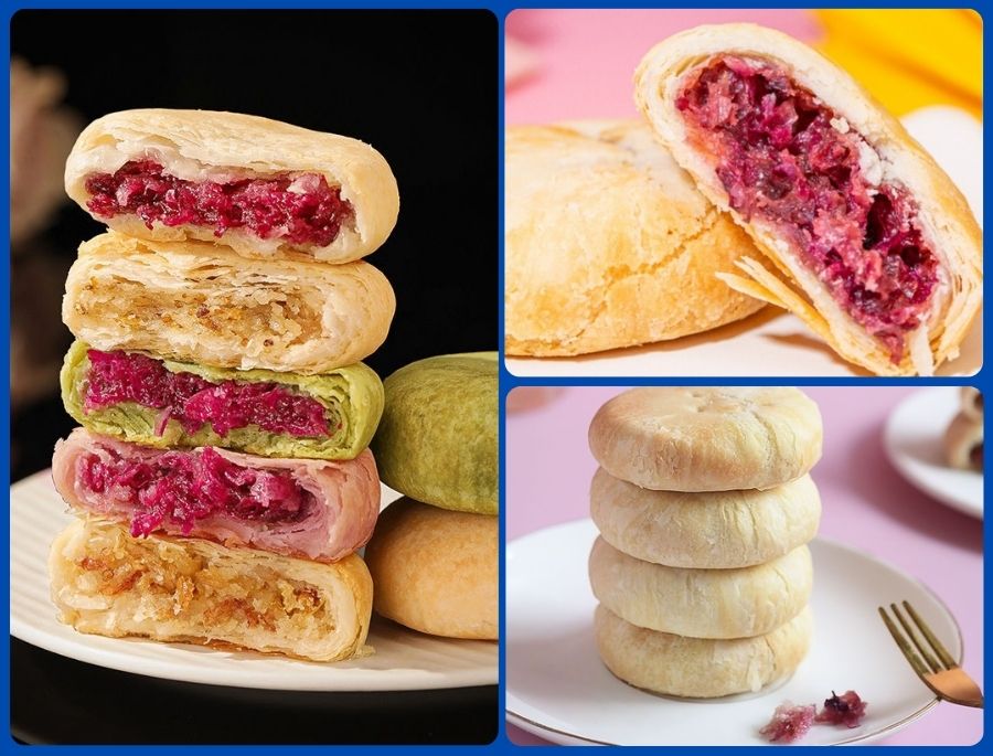  Bánh hoa hồng là một trong những món quà phổ biến nhất mà du khách thường tìm mua
