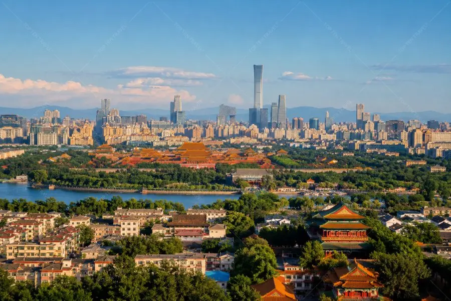 Toàn cảnh Bắc Kinh với sự giao thoa giữa kiến trúc cổ kính và nhịp sống hiện đại