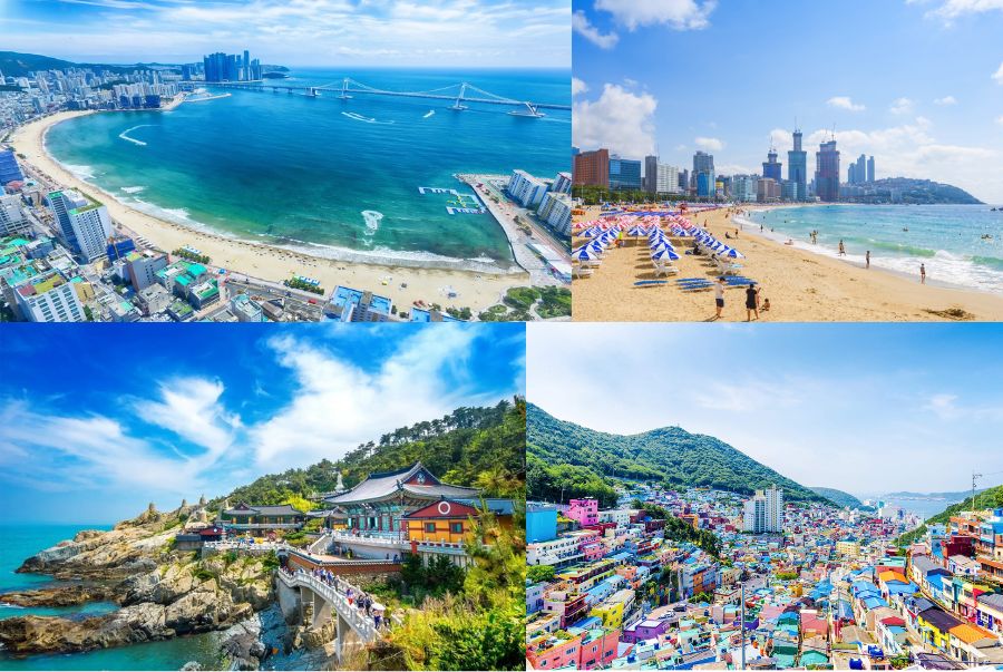 Busan là một trong những thành phố du lịch biển tiêu biểu nhất của Hàn Quốc