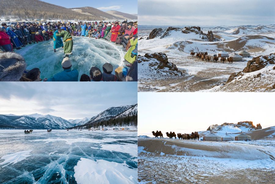 Các hoạt động trải nghiệm hấp dẫn tại hồ Khuvsgul và sa mạc Gobi 