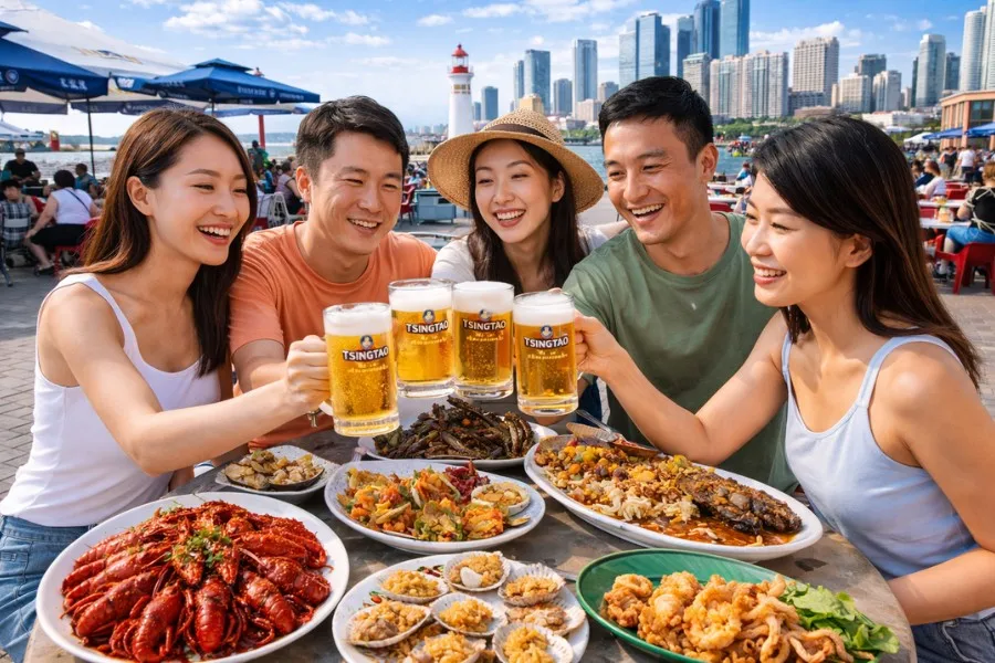 Thanh Đảo vô cùng nổi tiếng với các loại hải sản tươi sống