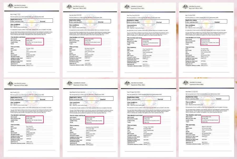 Top Ten Travel là đơn vị chuyên hỗ trợ xin visa Úc trọn gói giá tốt