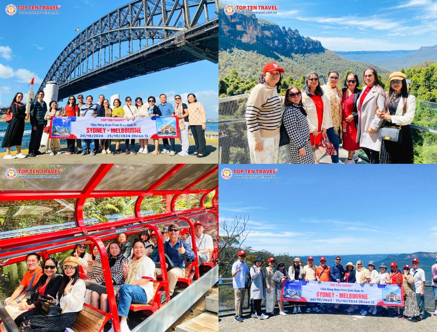 Các hoạt động tham quan hấp dẫn trên hành trình tour Sydney Melbourne