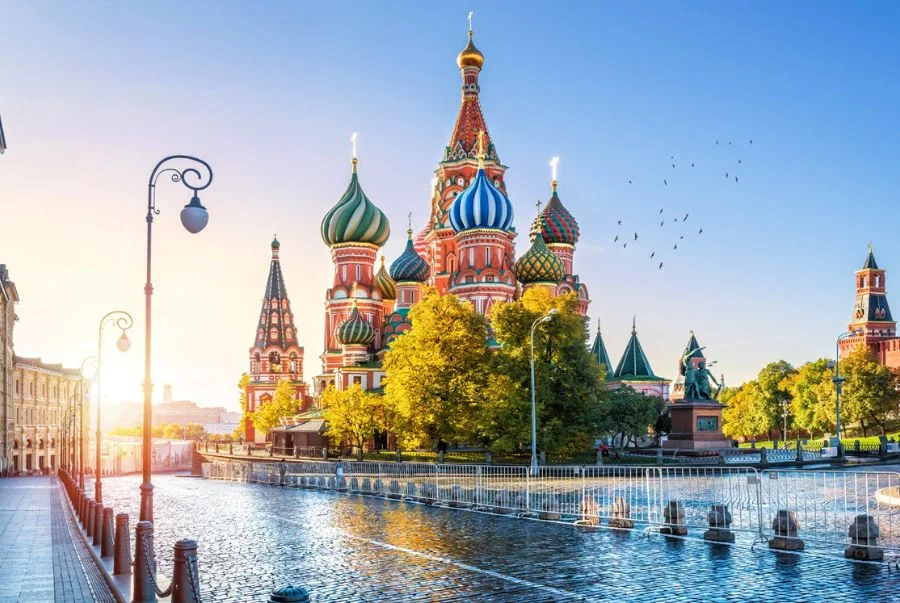 Khu vực trung tâm của Moscow là nơi diễn ra nhiều hoạt động đặc sắc