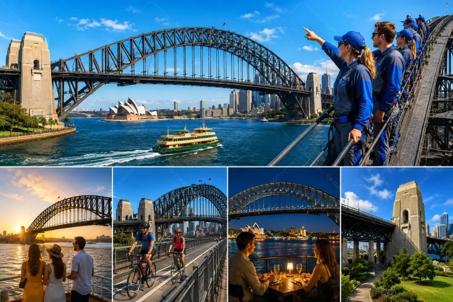Các trải nghiệm hấp dẫn tại khu vực Sydney Harbour Bridge