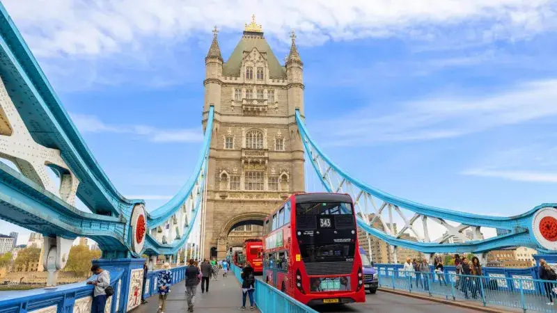 Lối đi trên cao và góc nhìn toàn cảnh London