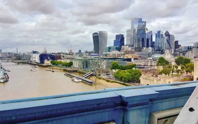 Ngắm London từ lối đi trên cao