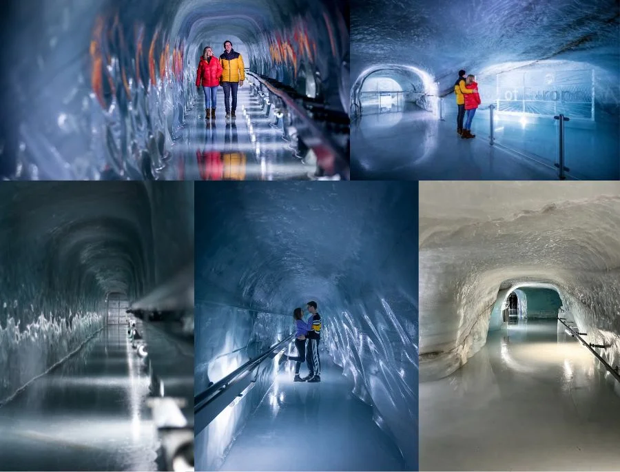 Cung điện Băng được chạm khắc tuyệt đẹp tại Jungfrau
