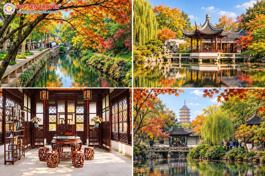 Chuyết Chính Viên mang vẻ đẹp thanh nhã của nghệ thuật lâm viên Giang Nam
