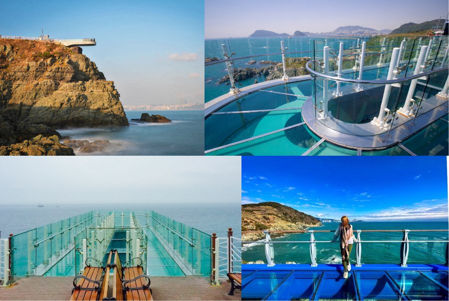 Khung cảnh hùng vĩ tại Oryukdo Skywalk nổi tiếng của Busan