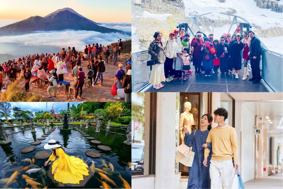 Các hành trình tour du lịch tết nước ngoài sở hữu vô số các trải nghiệm hấp dẫn