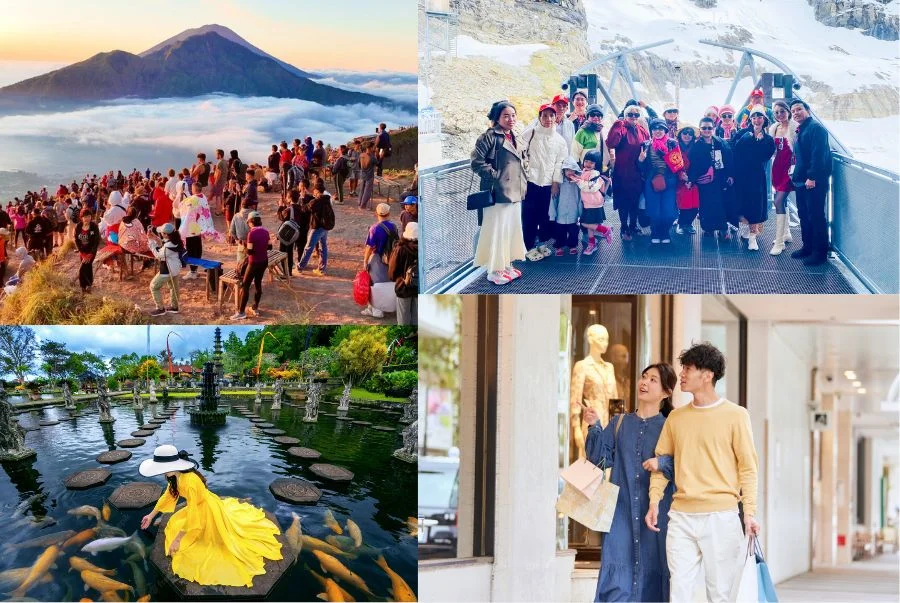 Các hành trình tour du lịch tết nước ngoài sở hữu vô số các trải nghiệm hấp dẫn