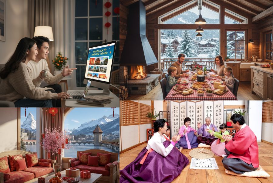 Các trải nghiệm hấp dẫn khi đi du lịch tết nước ngoài