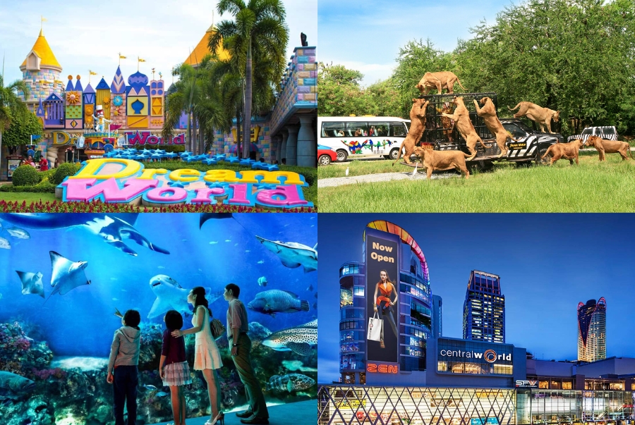 Thái Lan sở hữu nhiều địa điểm vui chơi giải trí hấp dẫn cho du khách