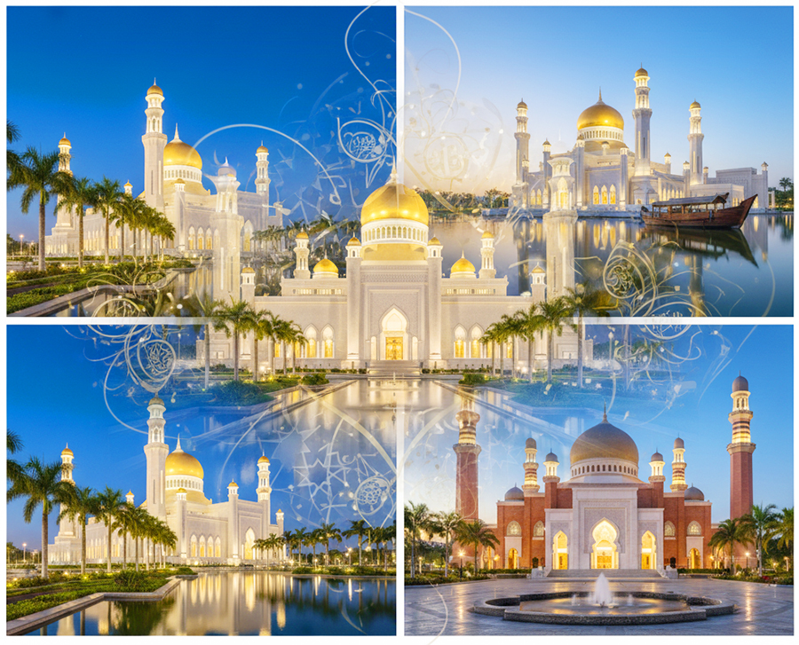  những công trình kiến trúc Hồi giáo đẹp nhất Brunei