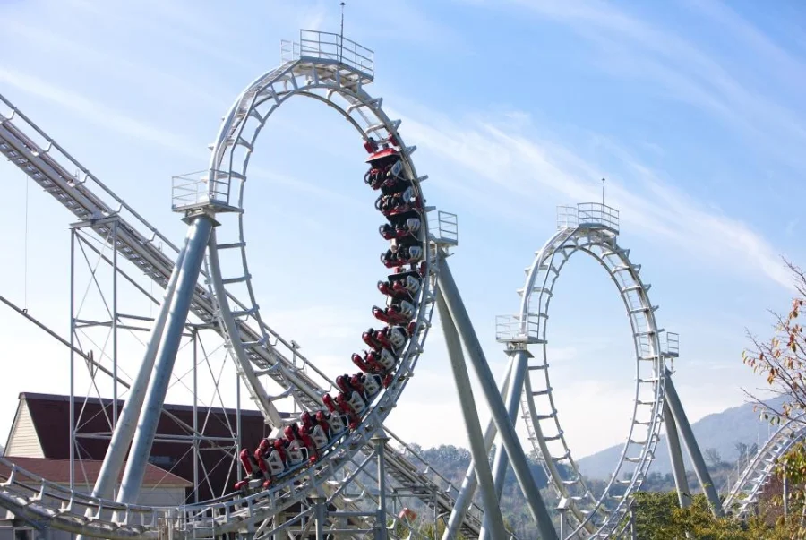 Công viên Everland nổi tiếng là thiên đường với nhiều trò chơi mạo hiểm