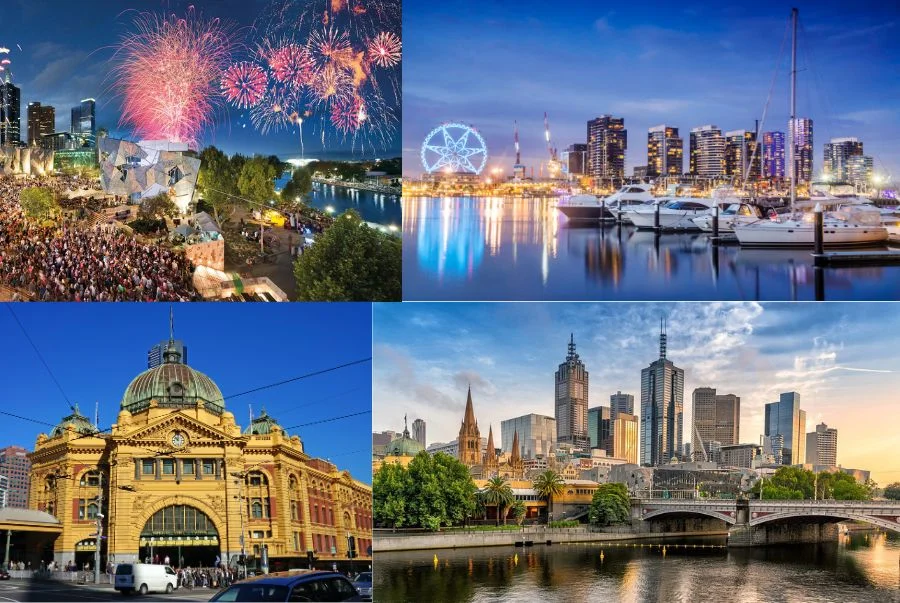 Melbourne là địa điểm nổi tiếng với kiểu thời tiết “bốn mùa trong một ngày”