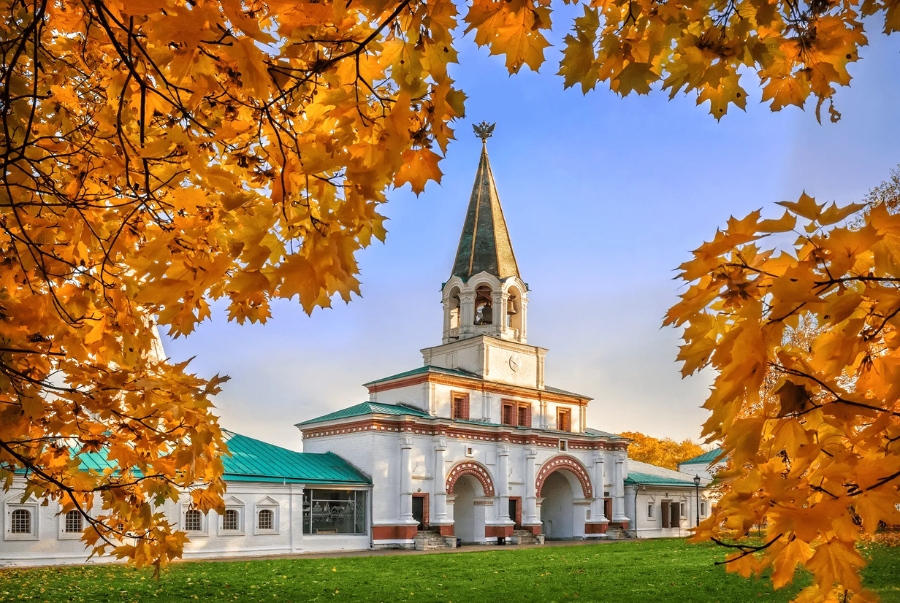 Công viên Kolomenskoye sở hữu khuôn viên rộng lớn