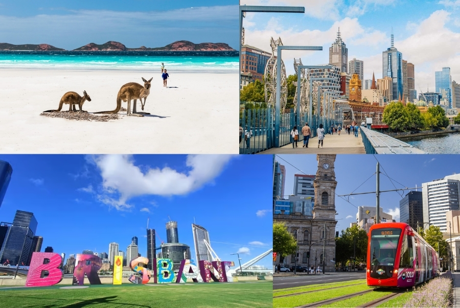 Du lịch Úc dịp Tết mang đến du khách một bầu không khí ấm áp cùng với cảnh sắc rực rỡ