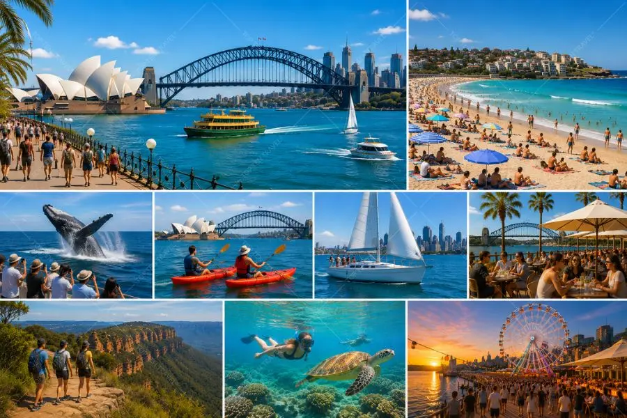 Du khách tận hưởng những hoạt động mùa hè đầy sôi nổi tại Sydney