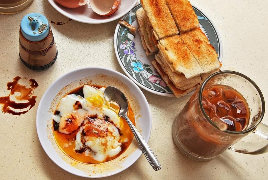 Kaya Toast cũng là một món ăn sáng phổ biến của người Singapore