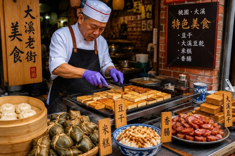 Đào Viên là điểm đến hấp dẫn dành cho những tín đồ ẩm thực với nhiều món ăn truyền thống