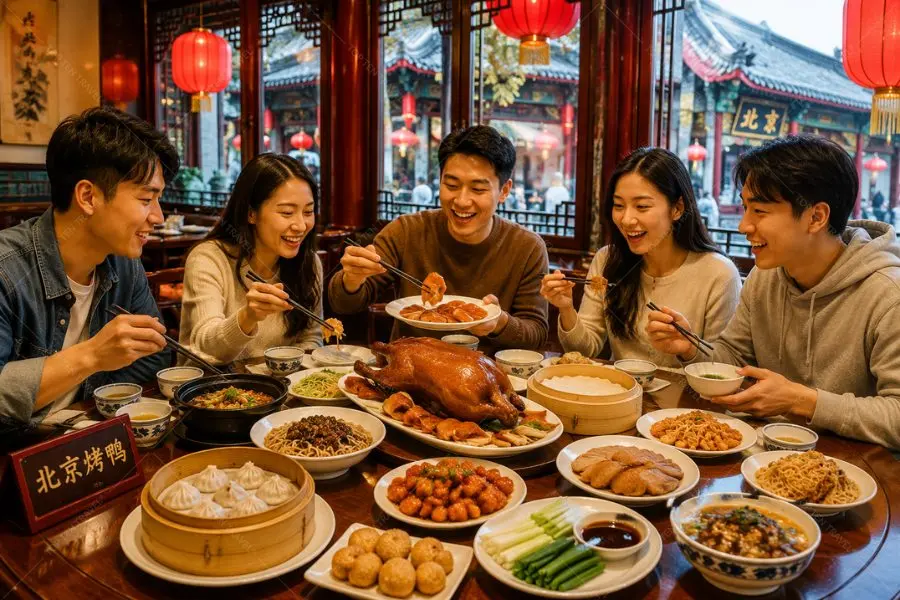 Ẩm thực thủ đô Trung Quốc sở hữu sự đa dạng trong nguyên liệu và hương vị