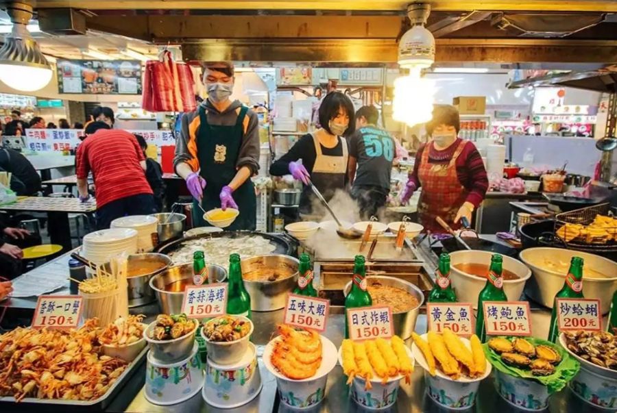 Khu vực Ximending là trung tâm ẩm thực hiện đại bậc nhất Đài Bắc