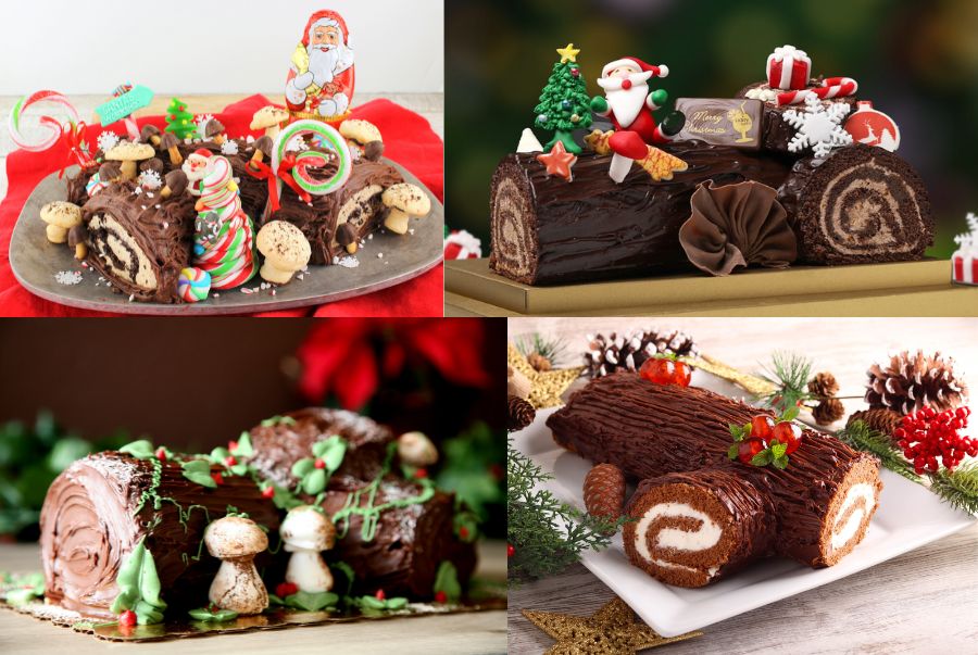 Bûche de Noël là món tráng miệng tinh tế và đầy tính biểu tượng trong ẩm thực Pháp dịp Giáng sinh