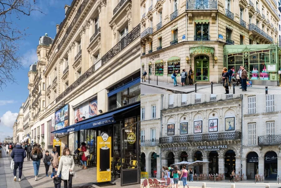 Một số quán cà phê nổi tiếng tại đại lộ Champs Elysees