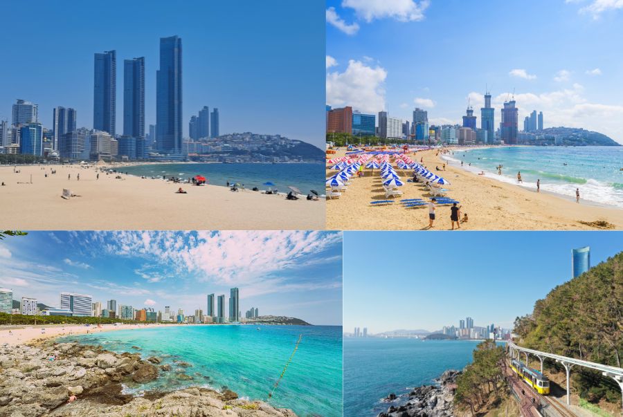 Haeundae mang đến khung cảnh dịu mát với vô số hoạt động trải nghiệm thú vị
