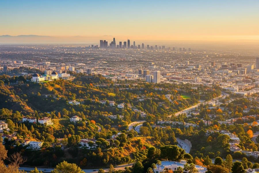 Mùa thu tại Los Angeles là mùa của sự chuyển mình êm đềm đến từ thiên nhiên