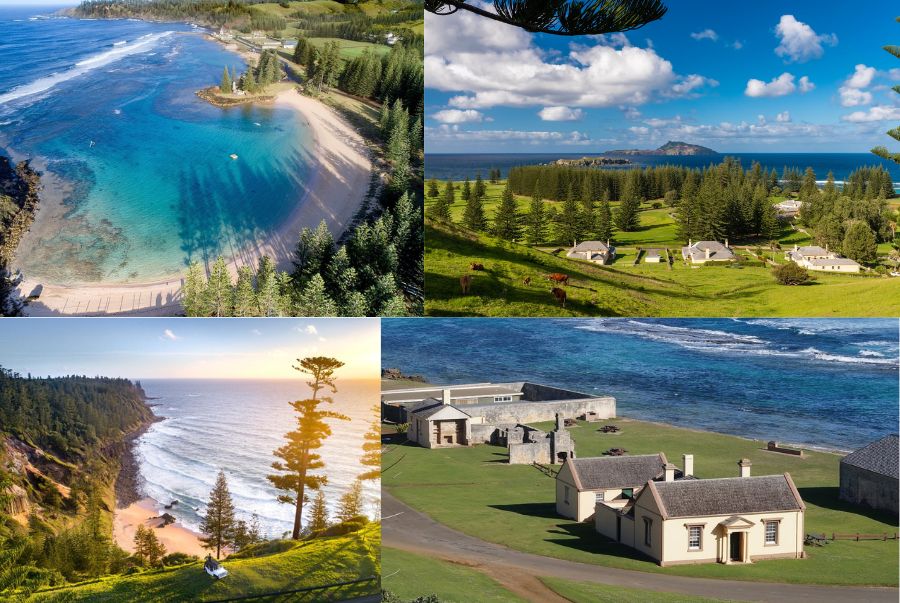 Đảo Norfolk là địa điểm lý tưởng, mang đến cho du khách không khí yên bình