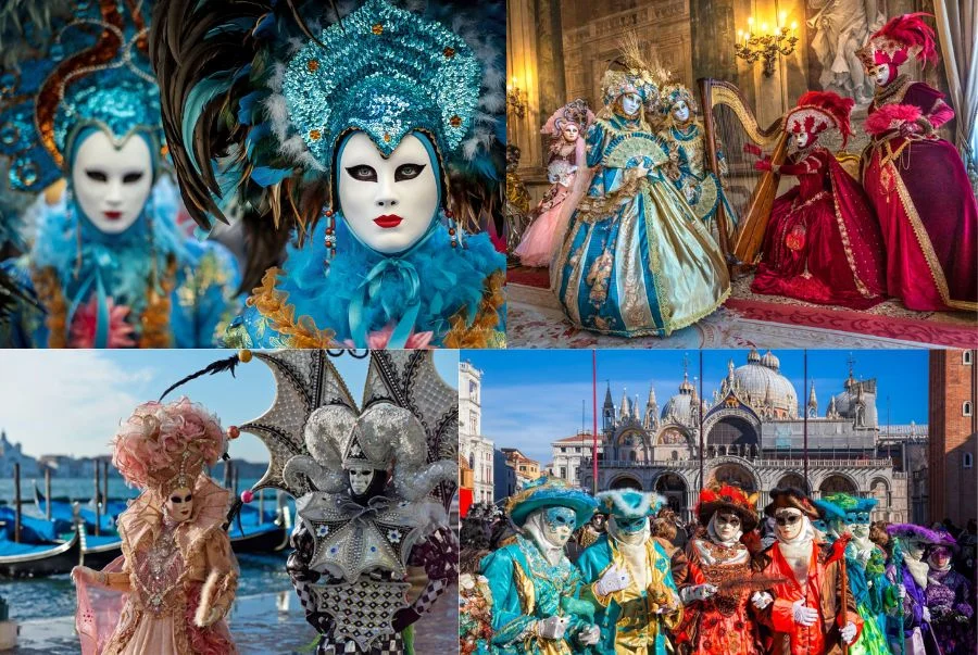 Lễ hội hóa trang Carnival được xây dựng với những chủ đề riêng khác nhau