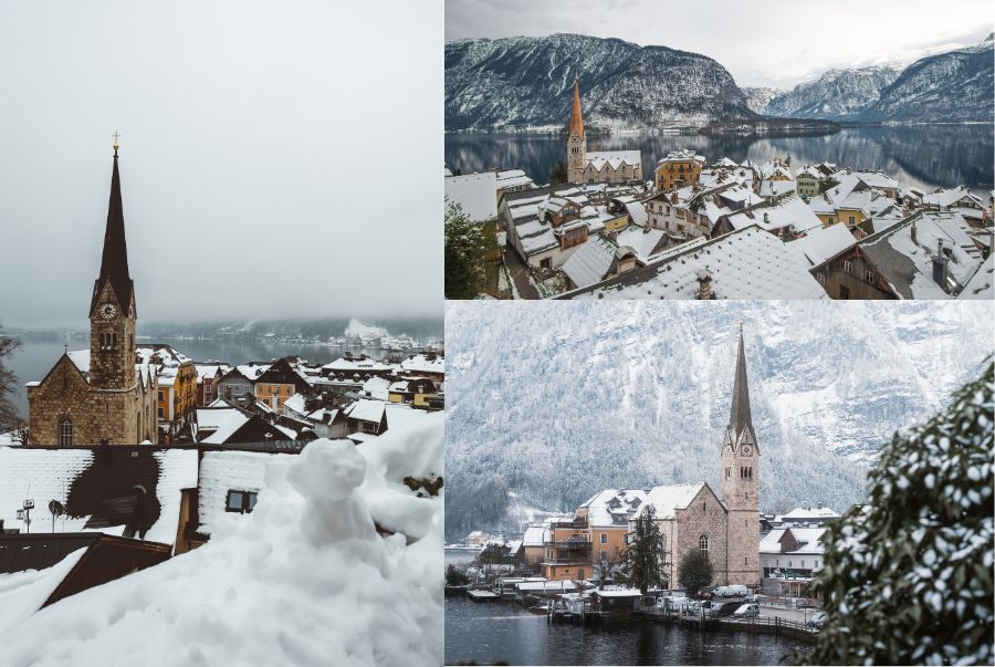 Vẻ đẹp tựa như thế giới cổ tích của Hallstatt