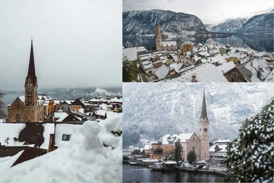 Vẻ đẹp tựa như thế giới cổ tích của Hallstatt