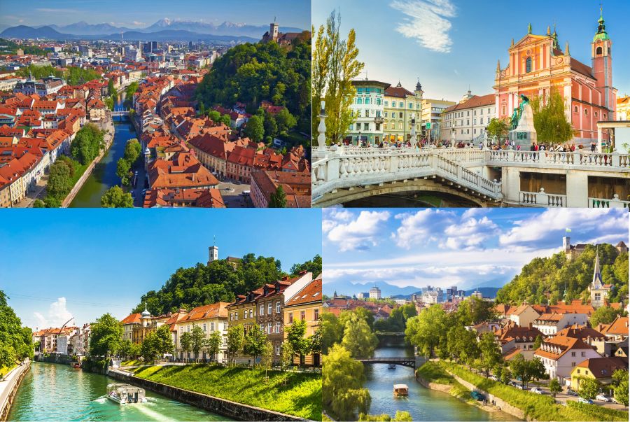 Vẻ đẹp xanh mát, trẻ trung và đầy sức sống tại Ljubljana 