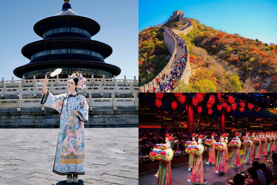 Bắc Kinh không chỉ nổi tiếng với những công trình đồ sộ mà còn mang đến du khách nhiều trải nghiệm hấp dẫn khác