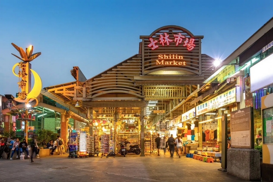 Chợ đêm Shilin được xem là linh hồn của đời sống về đêm nơi đây