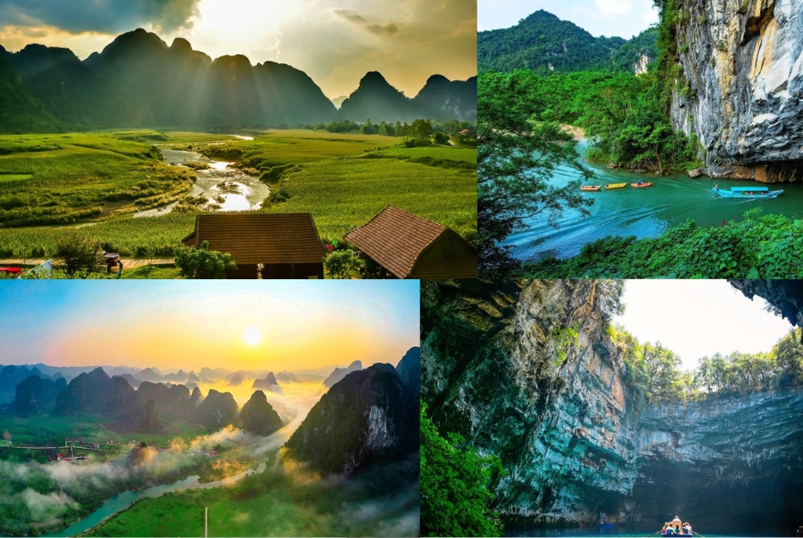 Quảng Bình được thiên nhiên ưu ái ban tặng cho những thắng cảnh hùng vĩ