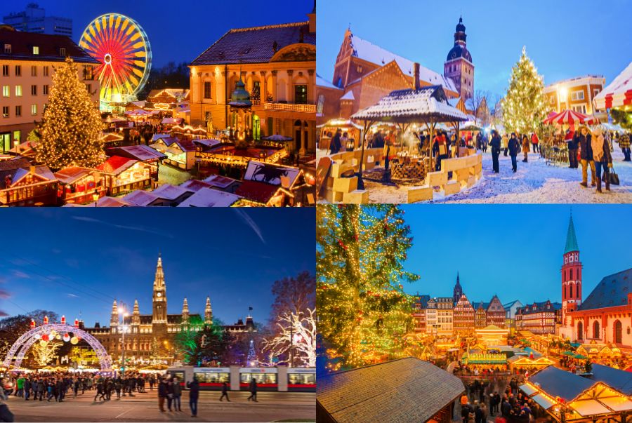 Mùa Giáng Sinh tại Châu Âu luôn mang đến bầu không khí kỳ diệu với ánh đèn rực rỡ