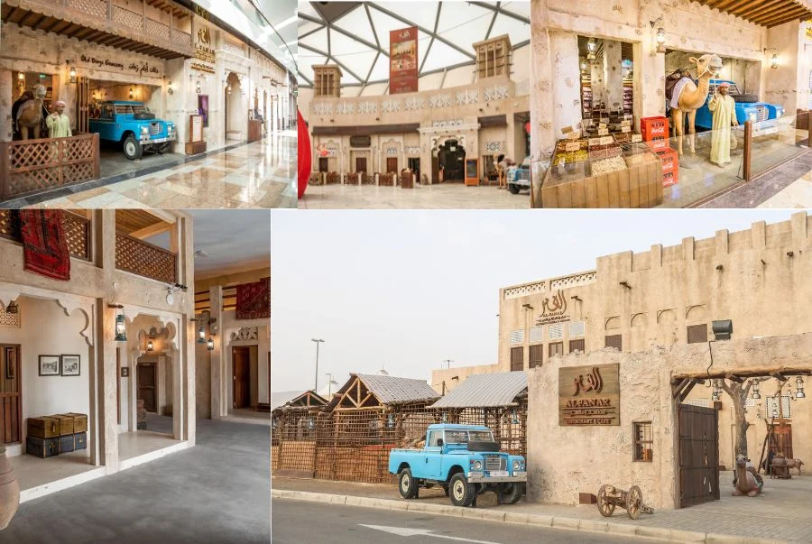 Al Fanar Restaurant & Café mang phong cách cổ điển, mộc mạc
