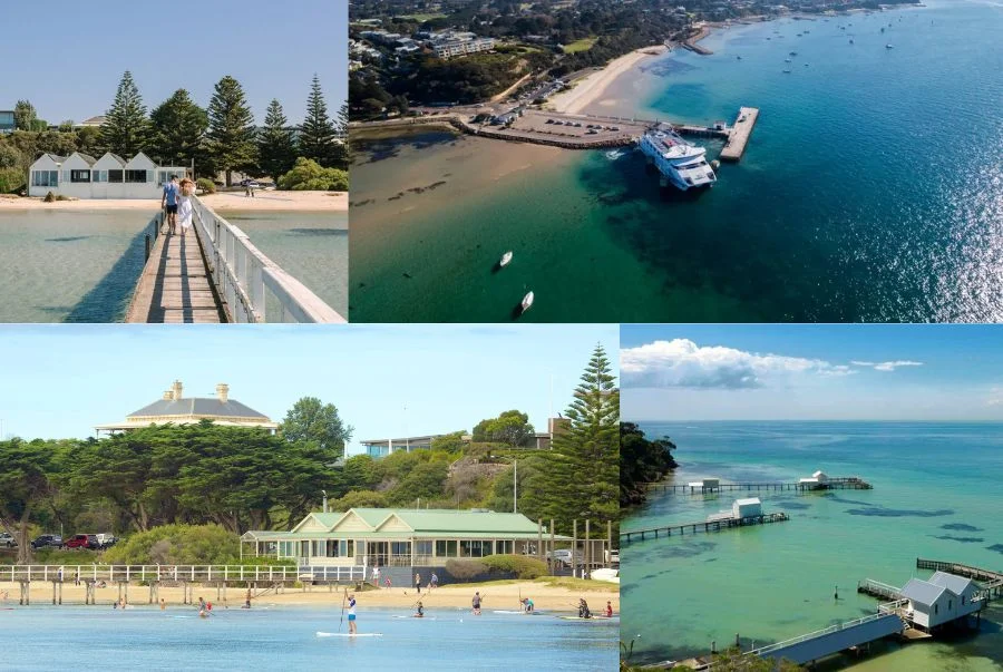 Sorrento sở hữu bãi biển trong xanh, cát trắng mịn và phong cách nghỉ dưỡng Châu Âu