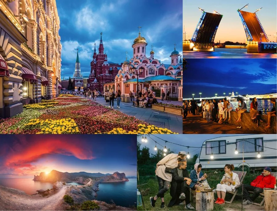 Các hoạt động hấp dẫn trong khoảng thời gian diễn ra hiện tượng đêm trắng
