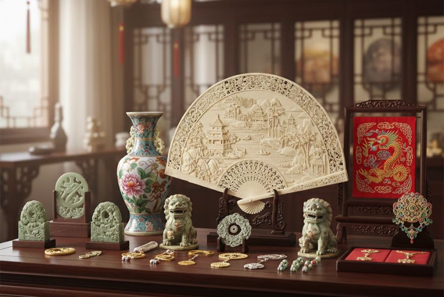 Các sản phẩm đồ thủ công mỹ nghệ nổi tiếng tại Quảng Châu